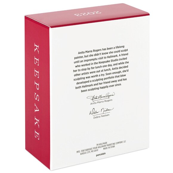 New! Wizard of Oz Porcelain No Place Like Home Hallmark Keepsake Ornament 2023 - Picture 2 of 5